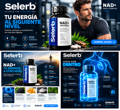 SELERB NAD+ RESVERATROL X 60 CAPS
