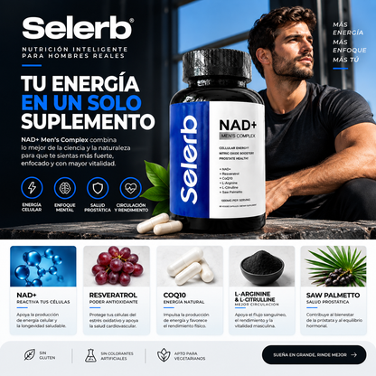 SELERB NAD+ RESVERATROL X 60 CAPS