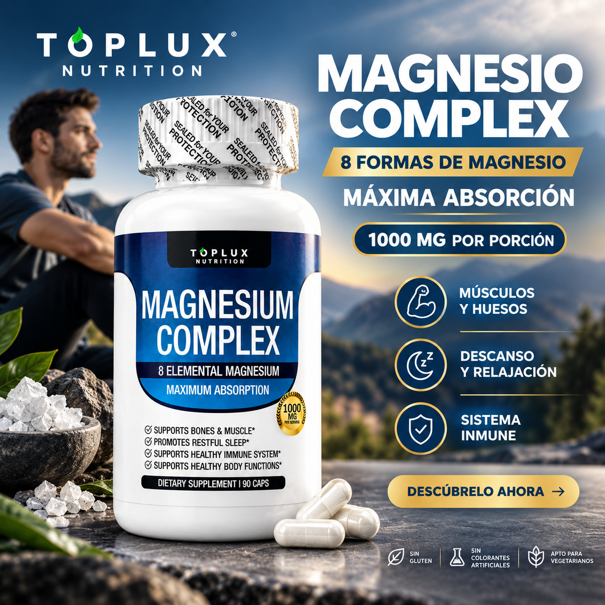 MAGNESIUM COMPLEX X 90 CAPS