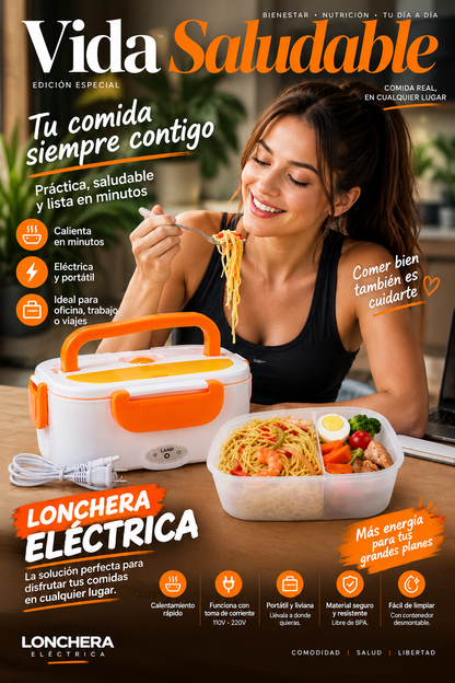Lonchera Electrica Portatil Calentadora