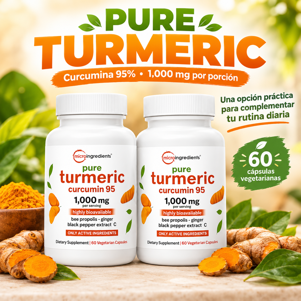 Turmeric Curcumin 60 caps