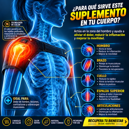 Hombrera Térmica 3 Niveles Calor